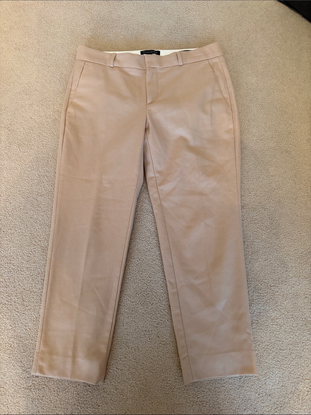 Banana Republic Women's Tan Dress Pants - Slim Straight